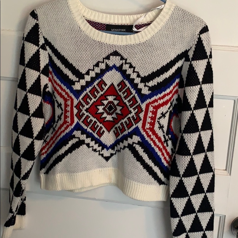 Cropped MinkPink sweater